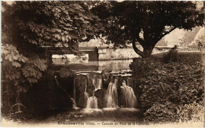 CPA Ermenonville- Cascade du Pont de la Lanterne FRANCE (1020473)