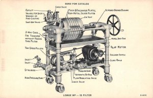 Chicago Illinois Lomax MP Filter Machine Alchohol Wine making? Adv PC AA50202