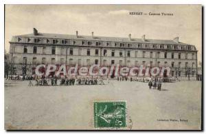 Postcard Old Barracks Bernay Turreau