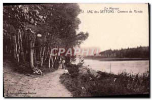 Old Postcard Lake Settons Way Round