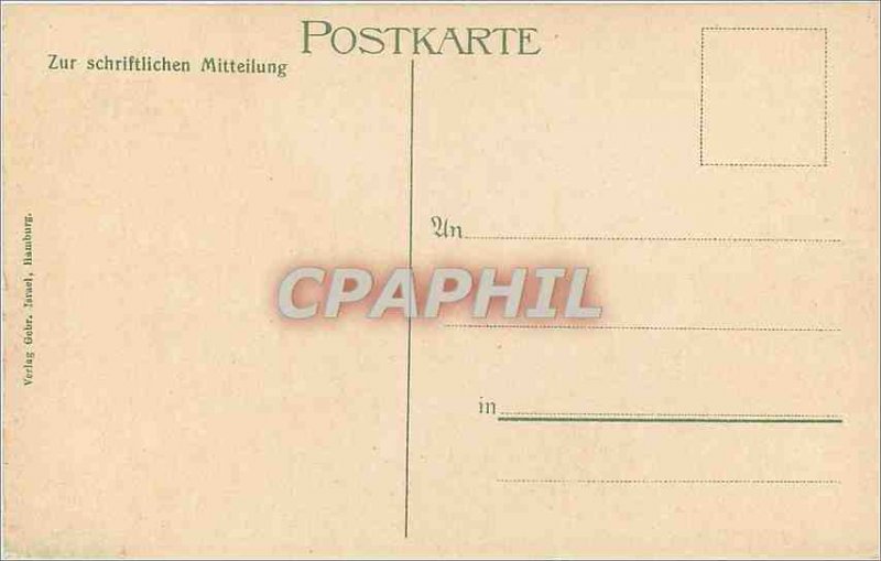 Old Postcard Hamburg Jungfernstieg mit Alsterpavillon Zur schriftlichen Mitte...