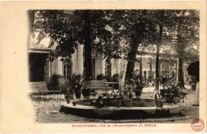 CPA AX-les-THERMES Vue de L'Établissement Ariege (101448)