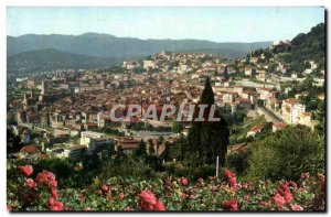 Old Postcard Cote D Azur Grasse Vue Generale