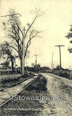 On the Dover Portsmouth St. Railway in Dover, New Hampshire