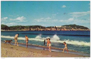 Beach Shore, Ingonish, CAPE BRETON, Nova Scotia, Canada, 40-60's