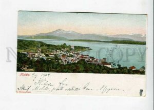 3158238 Norge Norway MOLDE Vintage RPPC postcard 1904 year