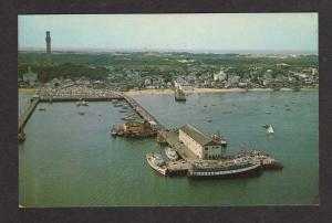 MA MacMillan Wharf PROVINCETOWN CAPE COD MASS Postcard