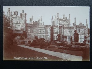 Cornwall TREGOTHNAN HOUSE River Fal c1908 RP Postcard by E.A.Bragg