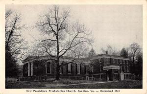 Raphine Virginia New Providence Presbyterian Church Antique Postcard K89724