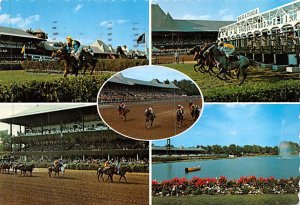 Thoroughbred Race Track Saratoga Springs, New York, USA 1979 