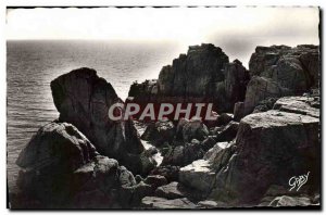 Postcard Modern Croisic La Grande Cote Rock high altar