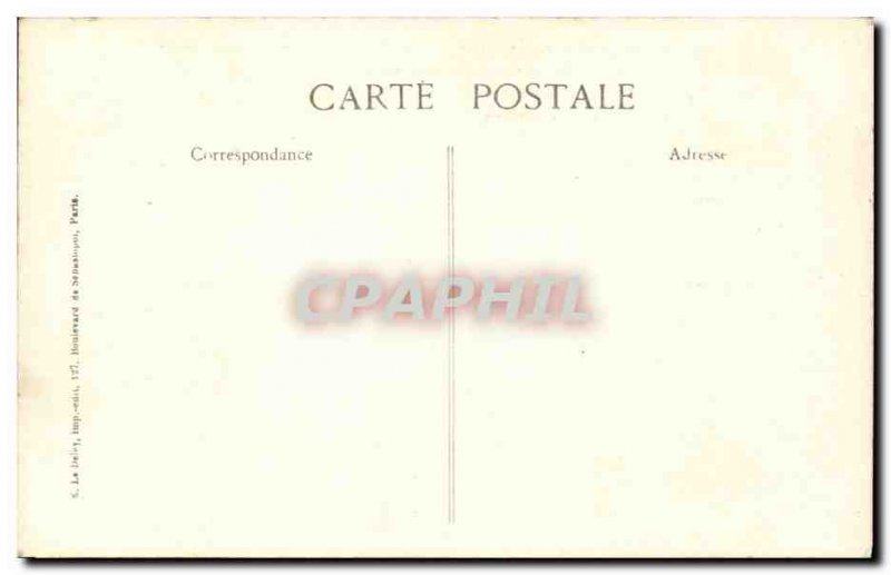 Paris Old Postcard Boulevard St Denis and the Porte Saint Martin