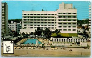 Postcard - The Sans Souci - Miami Beach, Florida