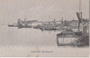 Newburyport MA, Harbor View, Boats, Ships, Pier, pre 1907 Repro?