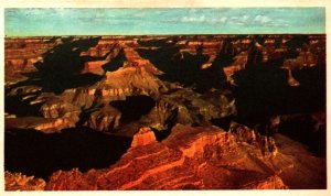 USA Grand Canyon Arizona Chrome Postcard 09.85