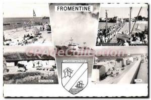 Old Postcard Fromentine president Auguste Durand Beach pier