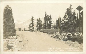 Postcard RPPC 1920s NP California Yosemite Tioga Pass Lodge CA24-1770