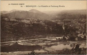 CPA Besancon La Citadelleet Faubourg Rivotte FRANCE (1098855)