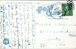 1924 Harrisonburg VA Postcard State Normal School Teachers College Shenandoah