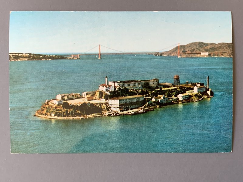 Alcatraz Island San Francisco CA Chrome Postcard A1161090137