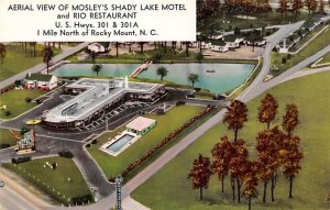 Mosley's Shady Lake Motel, Rio Restaurant 1 mile north of Rocky Mount - Rocky...