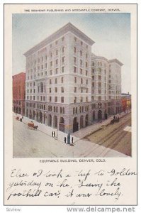 Equitable Building, Denver, Colorado,PU-1907