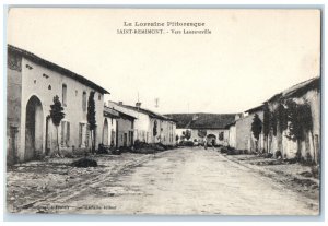 1916 Lorraine Picturesque Saint-Remimont Towards Laneuveville France Postcard