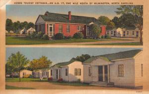 Wilmington North Carolina Hobbs Tourist Cottages Antique Postcard K79897