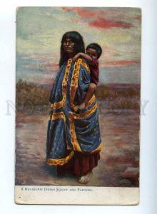206593 USA ARIZONA Havasupal indian Squaw OLD TUCK postcard