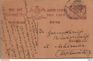 Jaipur Postal Stationery Jhunjhunu cds