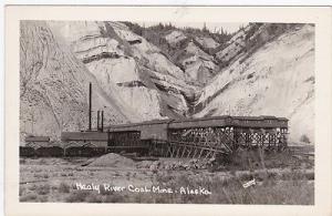 AK  Alaska -- HEALY RIVER COAL MINE, RPPC postcard