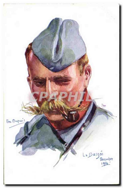 Old Postcard Fantasy Illustrator Dupuis Army