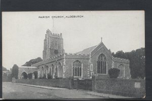 Suffolk Postcard - Parish Church, Aldeburgh    RS10511