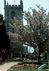 St Martin's Church, Bladon, Woodstock, 12th-century church, Duke of Postcard