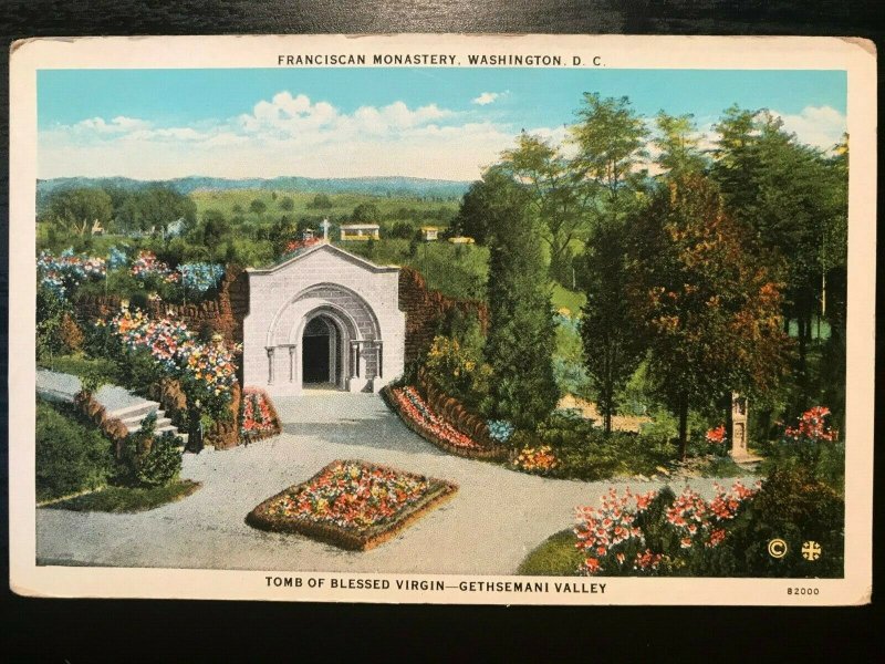 Vintage Postcard 1915-1930 Franciscan Monastery Washiington,D.C.