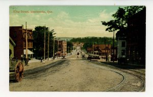 Canada - QC, Sherbrooke. King Street ca 1906