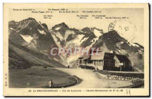 Old Postcard The Brianconnais Col Du Lautaret PLM Chalet Restaurant
