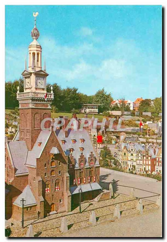 Postcard Modern Miniatuurstad Madurodam Den Haag Waaggebouw