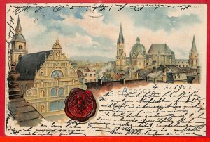 aa7722 - postcards VINTAGE POSTCARD: GERMANY Germany - Aachen 1902-