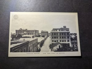 Mint Mexico PPC Postcard Tampico Tamps The New York of Mexico