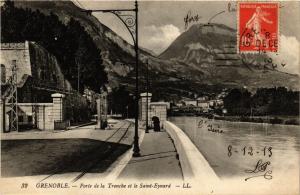 CPA GRENOBLE - Porte de la TRONCHE et le St-Eynard (654829)