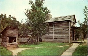 Illinois, Lincoln's New Salem - Samuel Hill Cabin - [IL-305]
