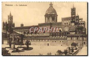 Old Postcard The Palermo Cathedral