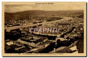 Vienna Sainte Colombe - Cours du Rhone - Old Postcard