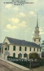 Old Trinity Church - Newport, Rhode Island