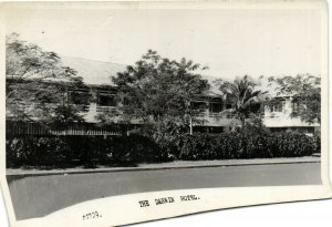 PC CPA AUSTRALIA, THE DARWIN HOTEL, Vintage REAL PHOTO Postcard (b27077)