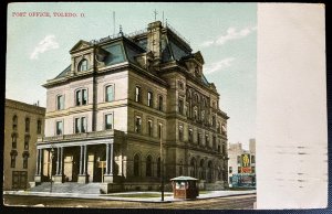 Vintage Postcard 1908 Post Office, Toledo, Ohio (OH)