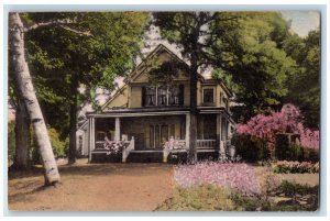 1946 Home Of The Edward McDowell Exterior Scene Peterborough NH Posted Postcard 
