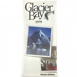 1979 Alaska Airlines, Glacier Bay Explorer Cruise Tour Brochure