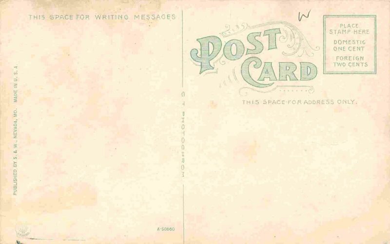 Cottey College Nevada Missouri 1910c postcard